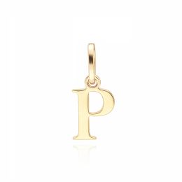 MOISS přívěsek ze žlutého zlata PÍSMENO P