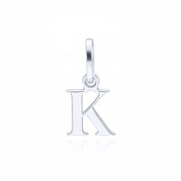 MOISS přívěsek z bílého zlata PÍSMENO K