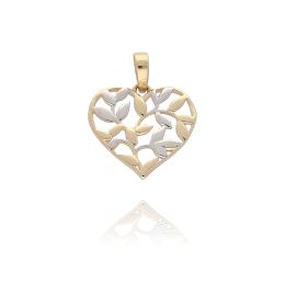MOISS přívěsek ze žlutého zlata SRDCE
