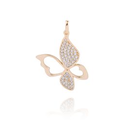 MOISS přívěsek z růžového zlata MOTÝL