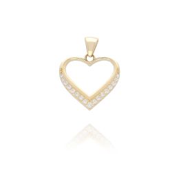 MOISS přívěsek ze žlutého zlata SRDCE