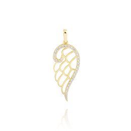 MOISS přívěsek ze žlutého zlata KŘÍDLA