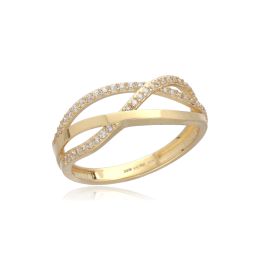 MOISS prsten ze žlutého zlata