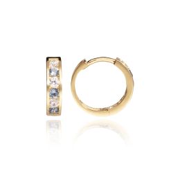 MOISS náušnice ze žlutého zlata