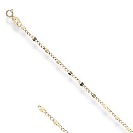 MOISS řetízkový náramek ze žlutého zlata