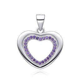 MOISS stříbrný přívěsek SRDCE