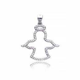 MOISS stříbrný přívěsek ANDĚL