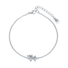 MOISS stříbrný náramek PES