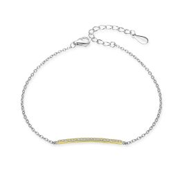 MOISS stříbrný náramek GOLD