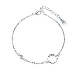 MOISS stříbrný náramek KRUH
