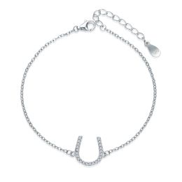 MOISS stříbrný náramek PODKOVA