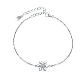 MOISS stříbrný náramek VLOČKA