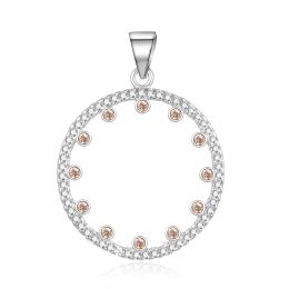 MOISS stříbrný přívěsek KRUH