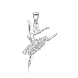 MOISS stříbrný přívěsek BALETKA