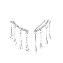 MOISS stříbrné náušnice HVĚZDA