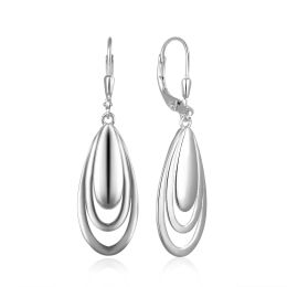 MOISS stříbrné náušnice