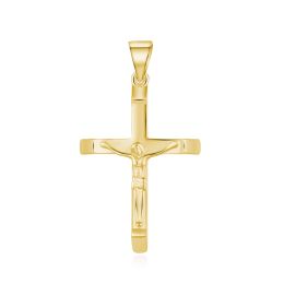 MOISS stříbrný přívěsek KŘÍŽ GOLD