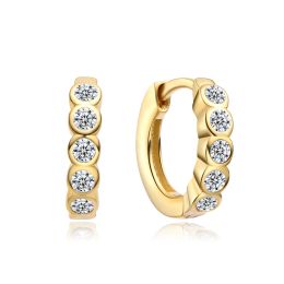 MOISS stříbrné náušnice