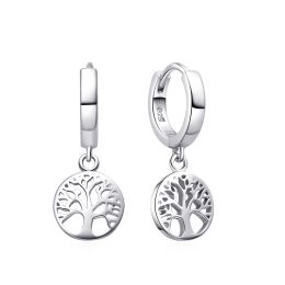 MOISS stříbrné náušnice STROM