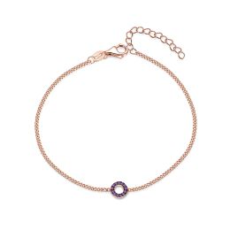 MOISS stříbrný řetízkový náramek