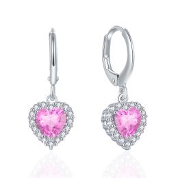 MOISS stříbrné náušnice SRDCE