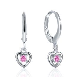 MOISS stříbrné náušnice SRDCE