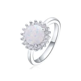 MOISS stříbrný prsten OPÁL