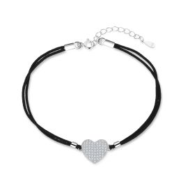 MOISS provázkový náramek SRDCE