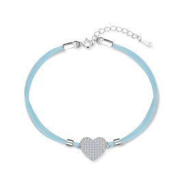 MOISS stříbrný náramek SRDCE