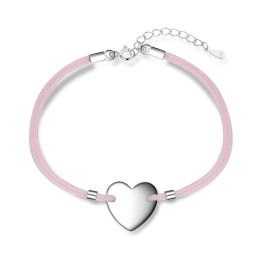 MOISS stříbrný náramek SRDCE