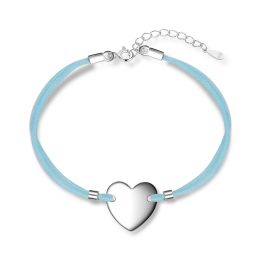 MOISS stříbrný náramek SRDCE