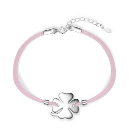 MOISS stříbrný náramek ČTYŘLÍSTEK