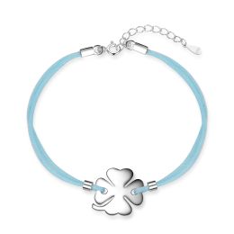 MOISS stříbrný náramek ČTYŘLÍSTEK