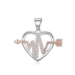 MOISS stříbrný přívěsek SRDCE