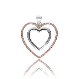 MOISS stříbrný přívěsek SRDCE