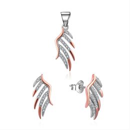 MOISS stříbrná sada KŘÍDLA ROSE