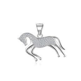 MOISS stříbrný přívěsek KŮŇ