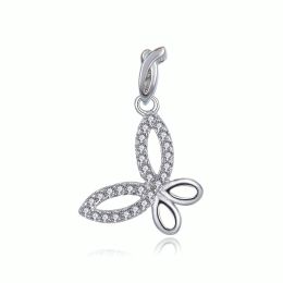 MOISS stříbrný přívěsek MOTÝL