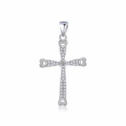 MOISS stříbrný přívěsek KŘÍŽ