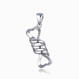 MOISS stříbrný přívěsek SRDCE