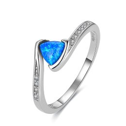 MOISS opálový stříbrný prsten