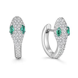 MOISS stříbrné náušnice