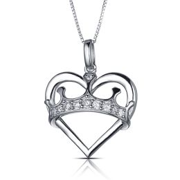 MOISS stříbrný přívěsek SRDCE