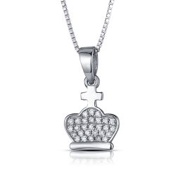 MOISS stříbrný přívěsek KORUNKA