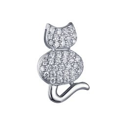 MOISS stříbrný přívěsek KOČKA