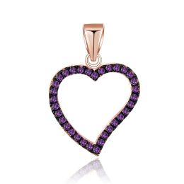 MOISS stříbrný přívěsek SRDCE