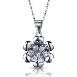 MOISS stříbrný přívěsek KVĚTINA