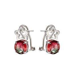 MOISS stříbrné náušnice KVĚTINA