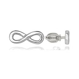 MOISS stříbrné náušnice NEKONEČNO