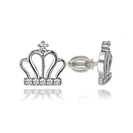 MOISS stříbrné náušnice KORUNKA